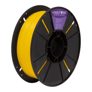 Filamento PLA Amarelo Velvet Premium Voolt3D - 1kg