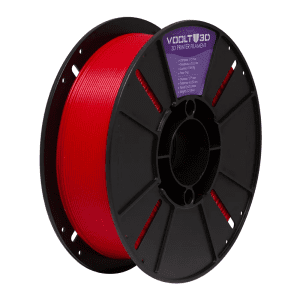 Filamento PLA Vermelho Premium Voolt3D - 1kg