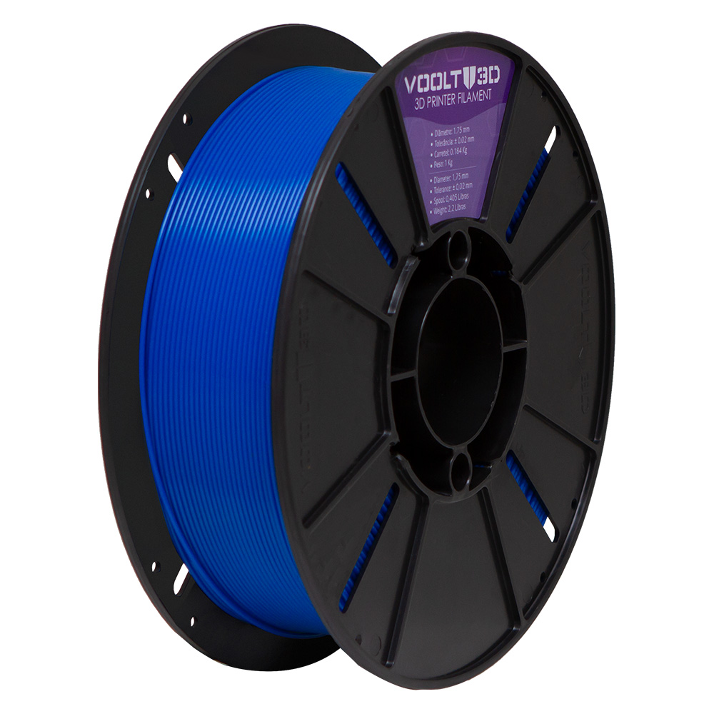 Filamento PETG Azul Premium 1Kg - Voolt3D - Imagem 4