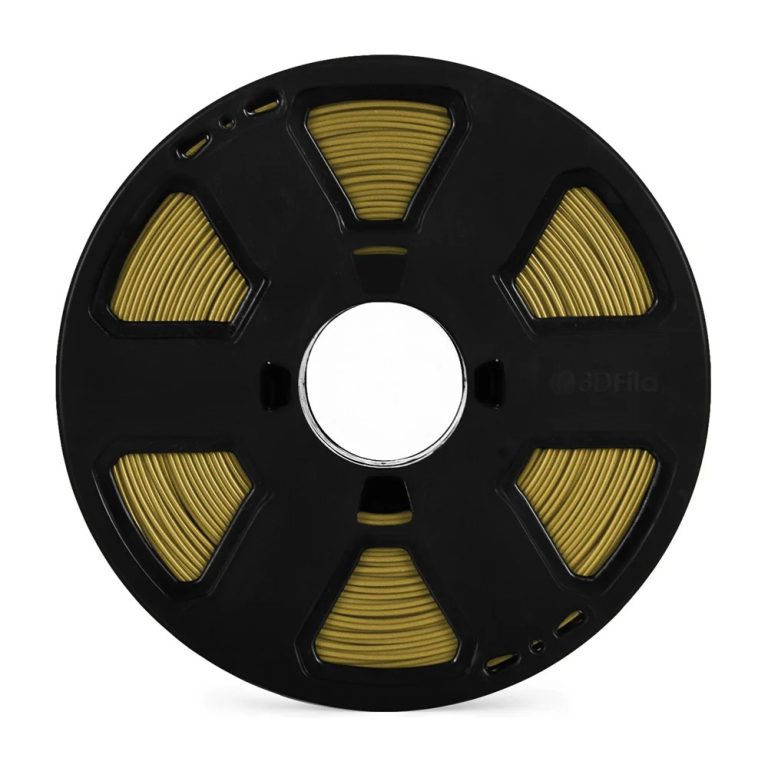 Filamento PLA Dourado – 3DFila – 1Kg – Printo
